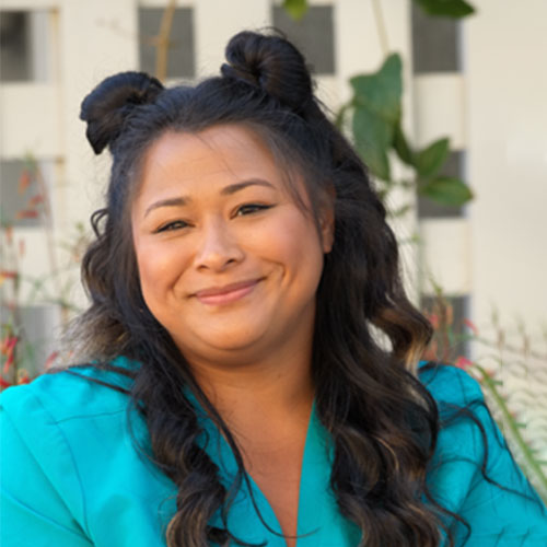 Chrissy, veterinary staff member at Cupertino Animal Hospital
